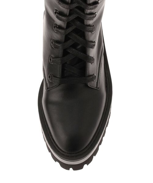 EATME（イートミー）の「レースアップロングブーツ（ブーツ・レディース・ブラック・M/S/L）」の4枚目の写真