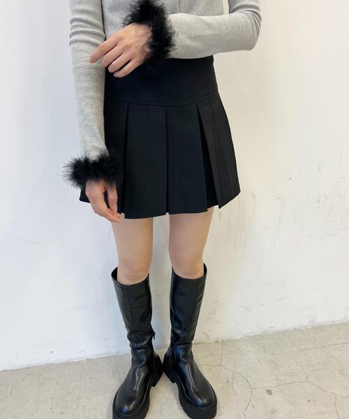 PHILLY（フィリー）の「【PHILLY】ボックスミニプリーツスカート（スカート・レディース・ブラック/グレー・FREE）」の16枚目の写真
