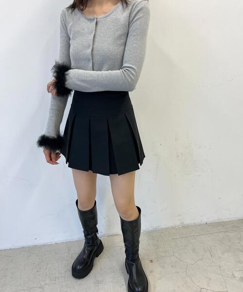 PHILLY（フィリー）の「【PHILLY】ボックスミニプリーツスカート（スカート・レディース・ブラック/グレー・FREE）」の19枚目の写真