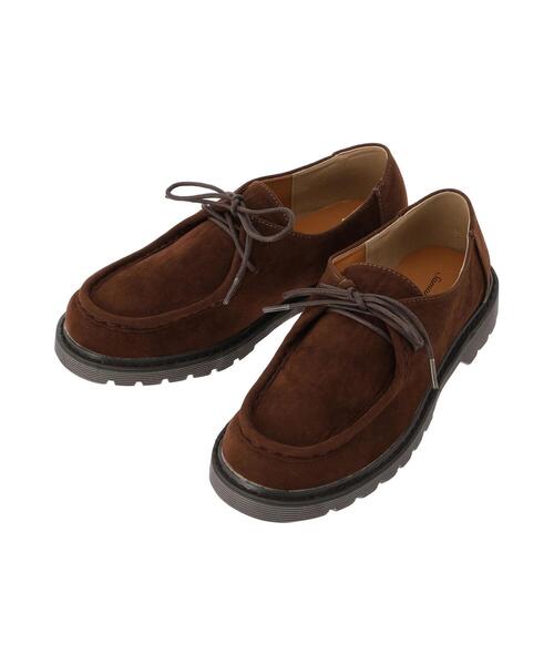 Samansa Mos2（サマンサ モスモス）の「フェイクスエードチロリアンシューズ（ドレスシューズ・レディース・ブラウン/ベージュ・L/M）」の7枚目の写真