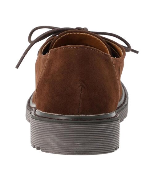 Samansa Mos2（サマンサ モスモス）の「フェイクスエードチロリアンシューズ（ドレスシューズ・レディース・ブラウン/ベージュ・L/M）」の9枚目の写真