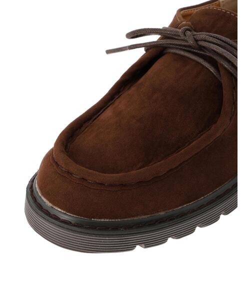 Samansa Mos2（サマンサ モスモス）の「フェイクスエードチロリアンシューズ（ドレスシューズ・レディース・ブラウン/ベージュ・L/M）」の11枚目の写真