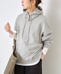 バラクラバ付きルーズスウェット