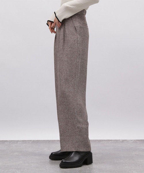LAKOLE(ラコレ)の「ツイードライクタックパンツ / 984163(その他パンツ・レディース・ブラウン系7/ネイビー系8・SMALL/MEDIUM)」の15枚目の写真