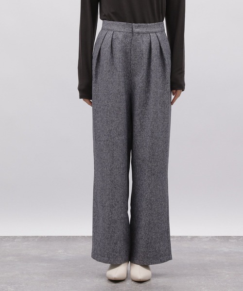 LAKOLE(ラコレ)の「ツイードライクタックパンツ / 984163(その他パンツ・レディース・ブラウン系7/ネイビー系8・SMALL/MEDIUM)」の18枚目の写真