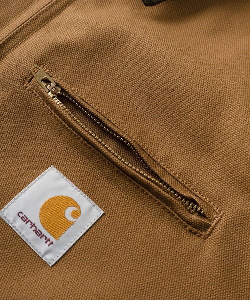 Carhartt WIP(カーハートダブリューアイピー)の「【Carhartt/カーハート】ビッグシルエット ダック地 ジップブルゾン/CARHARTT DETROIT JACKET/23AW(カバーオール・メンズ・キャメル/ブラック/ダークネイビー・L/M/XL)」の19枚目の写真