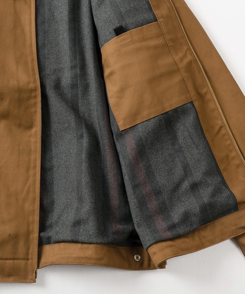 Carhartt WIP(カーハートダブリューアイピー)の「【Carhartt/カーハート】ビッグシルエット ダック地 ジップブルゾン/CARHARTT DETROIT JACKET/23AW(カバーオール・メンズ・キャメル/ブラック/ダークネイビー・L/M/XL)」の12枚目の写真