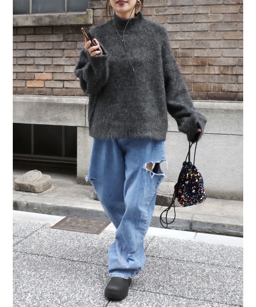 HEILIS（ヘイリス）の「《hideka select》アンクルブーツ / ショートブーツ（ブーツ・レディース・ホワイト/ブラック・25.5/24.5/23.5）」の6枚目の写真