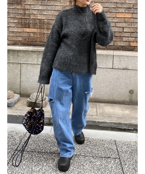 HEILIS（ヘイリス）の「《hideka select》アンクルブーツ / ショートブーツ（ブーツ・レディース・ホワイト/ブラック・25.5/24.5/23.5）」の7枚目の写真