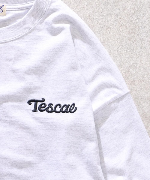The Endless Summer(エンドレスサマー)の「TES MOON BUHI EMB LONG SLEEVE T-SHIRT / ロンT(Tシャツ/カットソー・メンズ・ダークグリーン/ネイビー/ブラック/ホワイト・LARGE/MEDIUM/X-LARGE/SMALL)」の8枚目の写真
