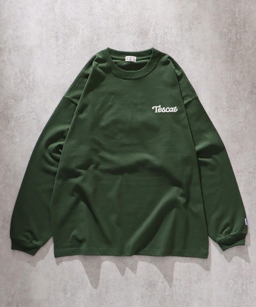 The Endless Summer(エンドレスサマー)の「TES MOON BUHI EMB LONG SLEEVE T-SHIRT / ロンT(Tシャツ/カットソー・メンズ・ダークグリーン/ネイビー/ブラック/ホワイト・LARGE/MEDIUM/X-LARGE/SMALL)」の16枚目の写真