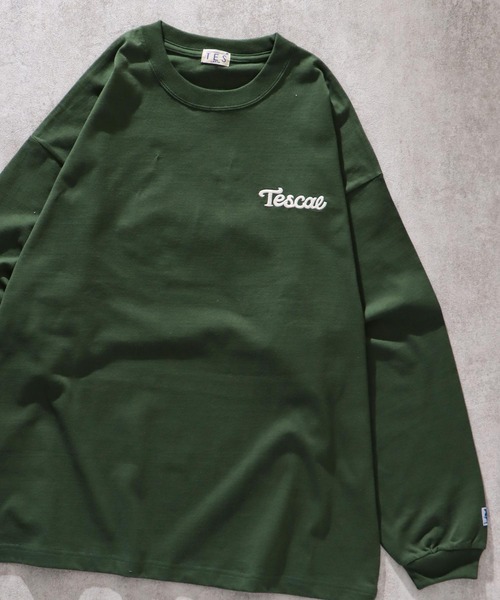 The Endless Summer(エンドレスサマー)の「TES MOON BUHI EMB LONG SLEEVE T-SHIRT / ロンT(Tシャツ/カットソー・メンズ・ダークグリーン/ネイビー/ブラック/ホワイト・LARGE/MEDIUM/X-LARGE/SMALL)」の17枚目の写真