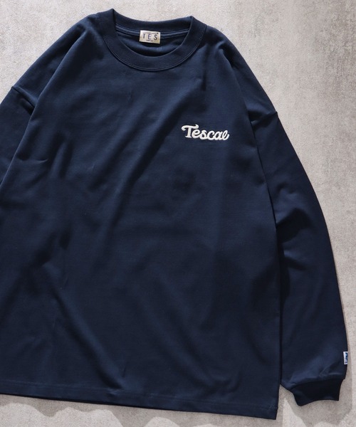The Endless Summer(エンドレスサマー)の「TES MOON BUHI EMB LONG SLEEVE T-SHIRT / ロンT(Tシャツ/カットソー・メンズ・ダークグリーン/ネイビー/ブラック/ホワイト・LARGE/MEDIUM/X-LARGE/SMALL)」の22枚目の写真