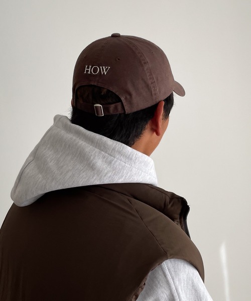 CANAL JEAN（キャナルジーン）の「smileyranna × THE BEST CAFE "KNOW HOW"ロゴCAP（キャップ・レディース・ブラウン・ONE SIZE）」の6枚目の写真