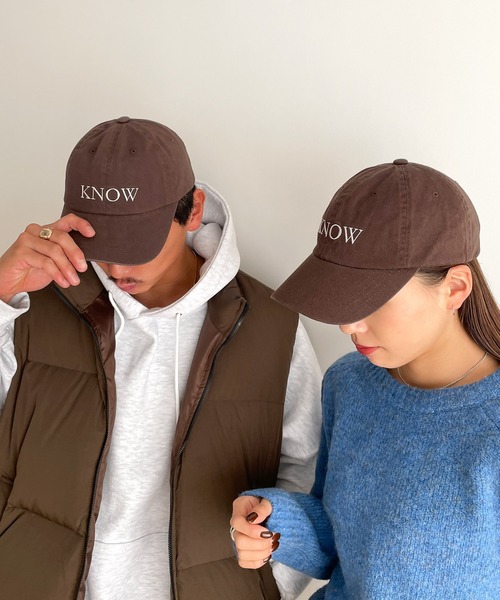 CANAL JEAN（キャナルジーン）の「smileyranna × THE BEST CAFE "KNOW HOW"ロゴCAP（キャップ・レディース・ブラウン・ONE SIZE）」の10枚目の写真