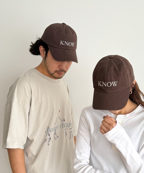 CANAL JEAN（キャナルジーン）の「smileyranna × THE BEST CAFE "KNOW HOW"ロゴCAP（キャップ・レディース・ブラウン・ONE SIZE）」の12枚目の写真