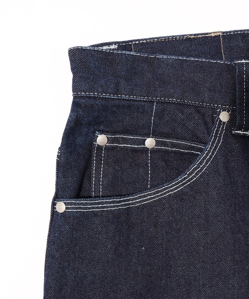XLARGE（エクストララージ）の「PAINTER DENIM PANTS（デニムパンツ・メンズ・ライトインディゴブルー/インディゴブルー・34inch/30inch/36inch/32inch）」の6枚目の写真
