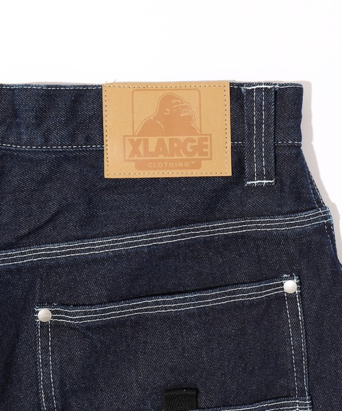 XLARGE（エクストララージ）の「PAINTER DENIM PANTS（デニムパンツ・メンズ・ライトインディゴブルー/インディゴブルー・34inch/30inch/36inch/32inch）」の8枚目の写真