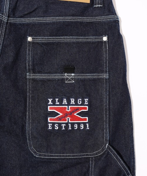 XLARGE（エクストララージ）の「PAINTER DENIM PANTS（デニムパンツ・メンズ・ライトインディゴブルー/インディゴブルー・34inch/30inch/36inch/32inch）」の10枚目の写真