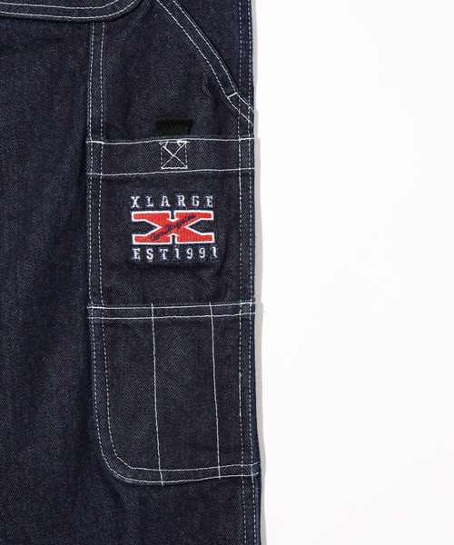 XLARGE（エクストララージ）の「PAINTER DENIM PANTS（デニムパンツ・メンズ・ライトインディゴブルー/インディゴブルー・34inch/30inch/36inch/32inch）」の11枚目の写真
