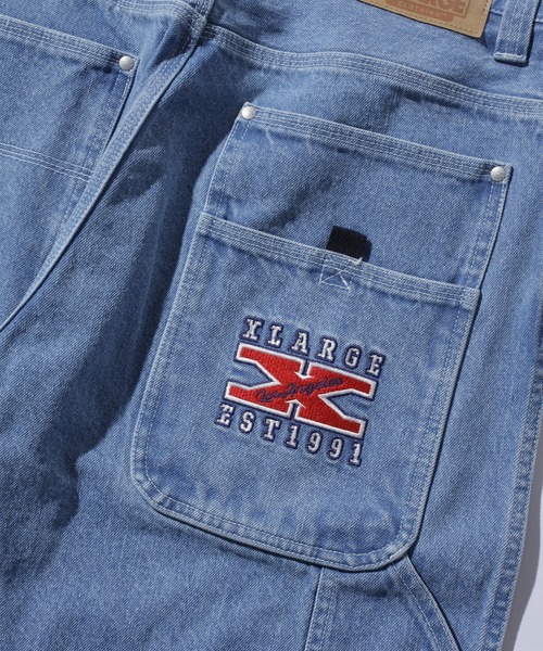 XLARGE（エクストララージ）の「PAINTER DENIM PANTS（デニムパンツ・メンズ・ライトインディゴブルー/インディゴブルー・34inch/30inch/36inch/32inch）」の20枚目の写真