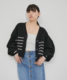 ADAM ET ROPE' | ミラノリブニットカーディガン(カーディガン/ボレロ)