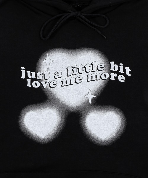 Figments（フィグメンツ）の「lovememoreビッグパーカー（パーカー・レディース・ブラック・FREE）」の8枚目の写真