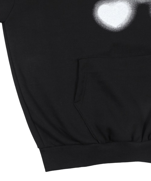 Figments（フィグメンツ）の「lovememoreビッグパーカー（パーカー・レディース・ブラック・FREE）」の9枚目の写真