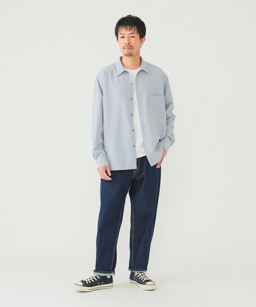BEAMS(ビームス)の「BEAMS / リフラクスシャツ(シャツ/ブラウス・メンズ・オリーブ/ライトブルー/ベージュ・M/XL/L/S)」の19枚目の写真