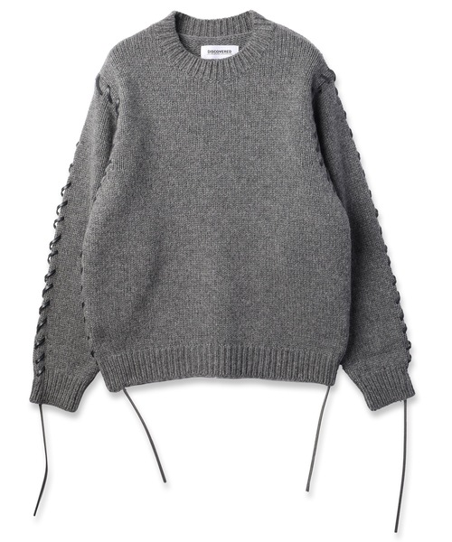 DISCOVERED グレー ニットセーター DISCOVERED（ディスカバード）｜ニット/セーター（グレー系