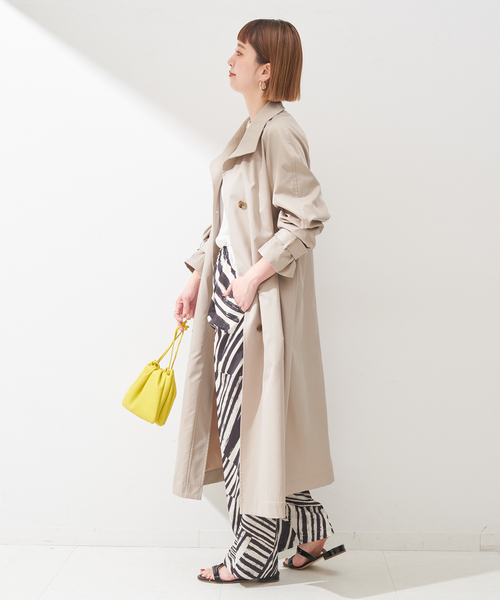 B.C STOCK（ベーセーストック）の「2wayカラーコート（トレンチコート・レディース・ベージュ系その他/ベージュ・FREE）」の20枚目の写真