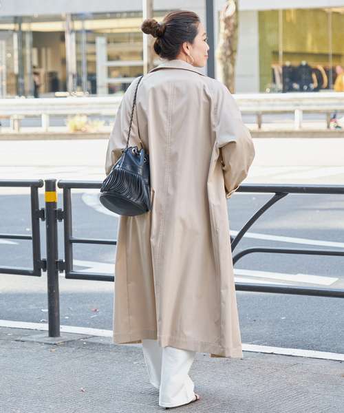 B.C STOCK（ベーセーストック）の「2wayカラーコート（トレンチコート・レディース・ベージュ系その他/ベージュ・FREE）」の13枚目の写真