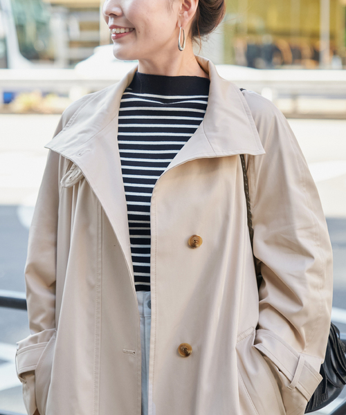 B.C STOCK（ベーセーストック）の「2wayカラーコート（トレンチコート