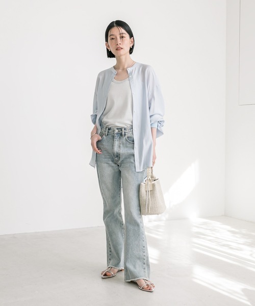 RIVE DROITE（リヴドロワ）の「CITY BASKETハンドバッグ（ハンドバッグ・レディース・ブラック/アイボリー・FREE）」の6枚目の写真