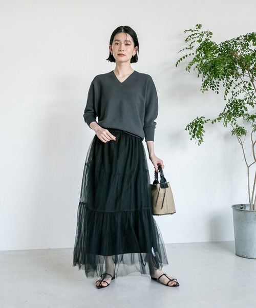 RIVE DROITE（リヴドロワ）の「CITY BASKETハンドバッグ（ハンドバッグ・レディース・ブラック/アイボリー・FREE）」の9枚目の写真