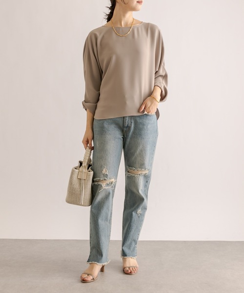 RIVE DROITE（リヴドロワ）の「CITY BASKETハンドバッグ（ハンドバッグ・レディース・ブラック/アイボリー・FREE）」の22枚目の写真