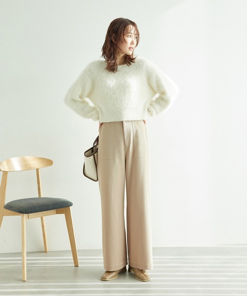 ROPE' PICNIC（ロペピクニック）の「【ご好評につき追加生産】ベイカーパンツ（その他パンツ・レディース・ベージュ/ネイビー/オフホワイト・38/40/36）」の10枚目の写真