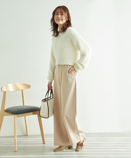 ROPE' PICNIC（ロペピクニック）の「【ご好評につき追加生産】ベイカーパンツ（その他パンツ・レディース・ベージュ/ネイビー/オフホワイト・38/40/36）」の11枚目の写真