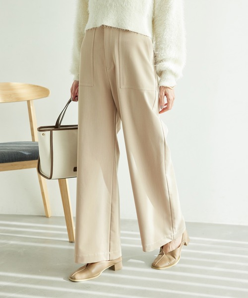 ROPE' PICNIC（ロペピクニック）の「【ご好評につき追加生産】ベイカーパンツ（その他パンツ・レディース・ベージュ/ネイビー/オフホワイト・38/40/36）」の12枚目の写真