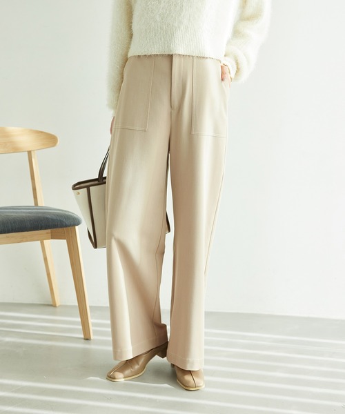 ROPE' PICNIC（ロペピクニック）の「【ご好評につき追加生産】ベイカーパンツ（その他パンツ・レディース・ベージュ/ネイビー/オフホワイト・38/40/36）」の13枚目の写真
