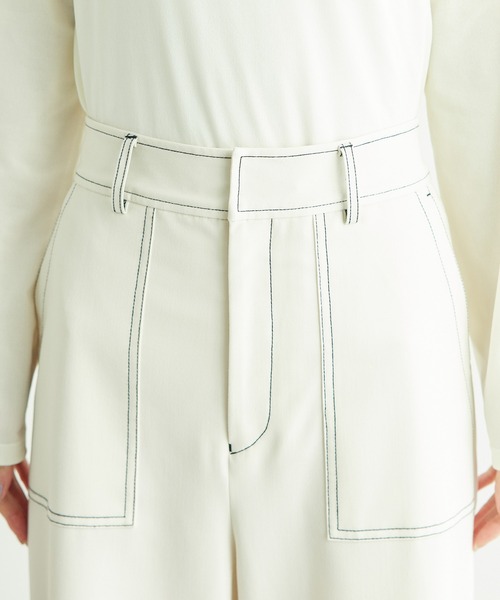 ROPE' PICNIC（ロペピクニック）の「【ご好評につき追加生産】ベイカーパンツ（その他パンツ・レディース・ベージュ/ネイビー/オフホワイト・38/40/36）」の21枚目の写真
