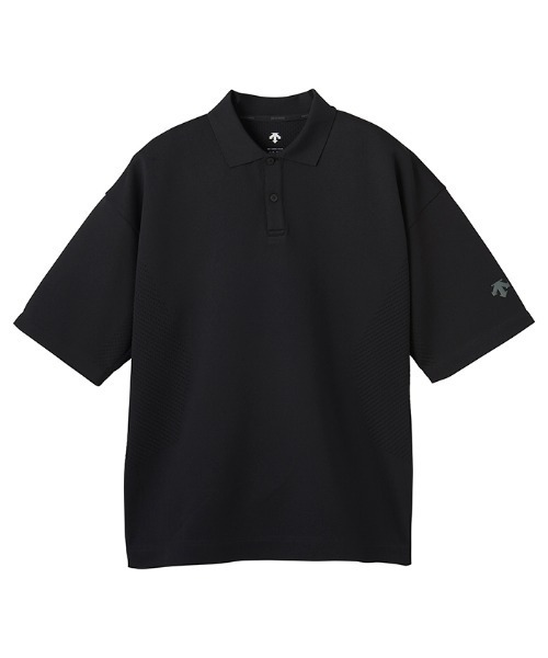 DESCENTE(デサント)の「テックジャガード ポロシャツ(ポロシャツ・メンズ・ブラック/ネイビー・XL/S/L/M)」の2枚目の写真