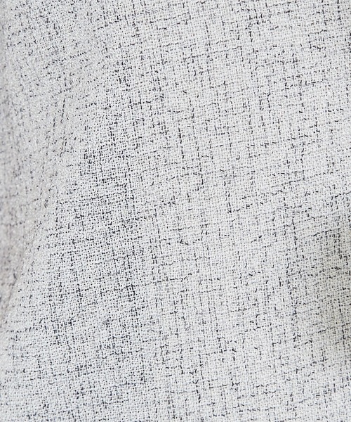 NOMINE（ノミネ）の「【セットアップ着用可】SHINE/ツイードベスト（ベスト・レディース・シルバー/ブラック/オフホワイト・フリー）」の9枚目の写真