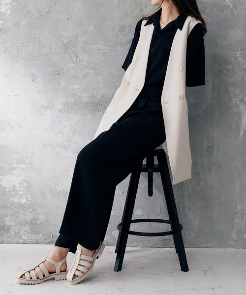 HIMIKO（ヒミコ）の「【HIMIKO】グルカサンダル/641221（サンダル・レディース・ブラック/アイボリー/グリーン/ダークブラウン・22.0cm/22.5cm/23.0cm/23.5cm/24.0cm/24.5cm/25.0cm/21.5cm/25.5cm/26.0cm/26.5cm）」の16枚目の写真