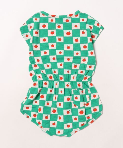 BOBO CHOSES(ボボショーズ)の「Tomato all over playsuit(つなぎ/オールインワン・キッズ・オフホワイト・10Y-12Y/12Y-14Y/2y-3y/4-5YEAR/6-7YEAR/8Y-10Y)」の2枚目の写真