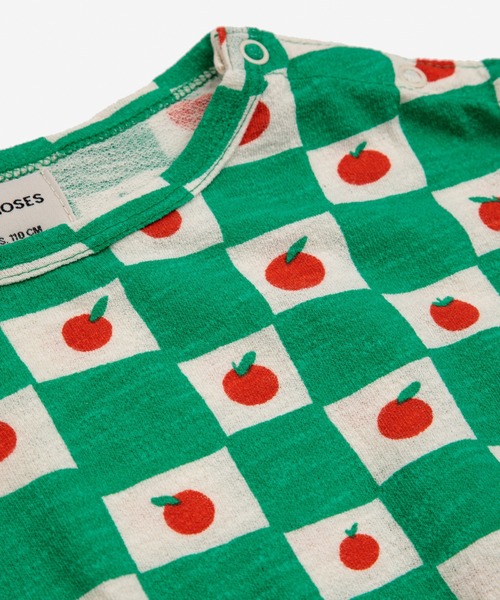 BOBO CHOSES(ボボショーズ)の「Tomato all over playsuit(つなぎ/オールインワン・キッズ・オフホワイト・10Y-12Y/12Y-14Y/2y-3y/4-5YEAR/6-7YEAR/8Y-10Y)」の7枚目の写真