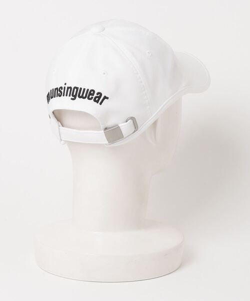 MUNSINGWEAR(マンシングウェア)の「【ENVOY】ペンギン刺しゅう ウエーブカットキャップ(キャップ・レディース・ピンク/ホワイト/ブラック・F)」の10枚目の写真