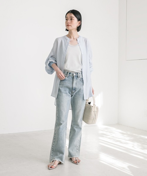 RIVE DROITE（リヴドロワ）の「ラメリブタンクトップ（タンクトップ・レディース・シルバー/グレー・FREE）」の16枚目の写真