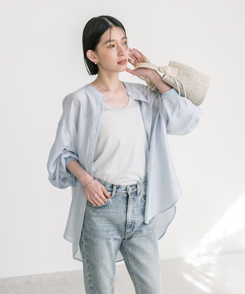 RIVE DROITE（リヴドロワ）の「ラメリブタンクトップ（タンクトップ・レディース・シルバー/グレー・FREE）」の13枚目の写真