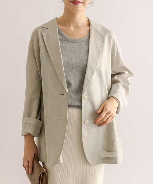 RIVE DROITE（リヴドロワ）の「ラメリブタンクトップ（タンクトップ・レディース・シルバー/グレー・FREE）」の19枚目の写真